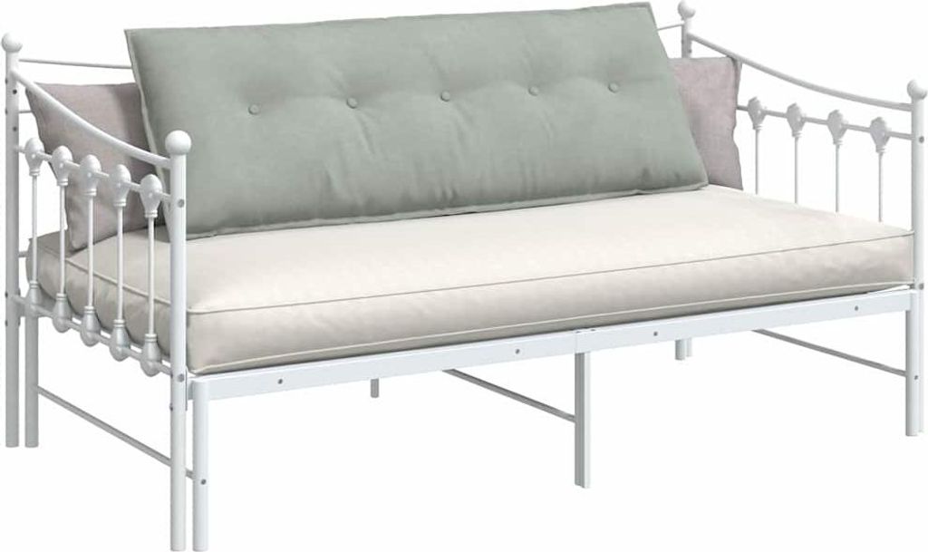 Eleganter Möbel Rückenkissen Hellgrau 140 x 50cm Cordstoff - Dekokissen CJG304165 - Dekokissen