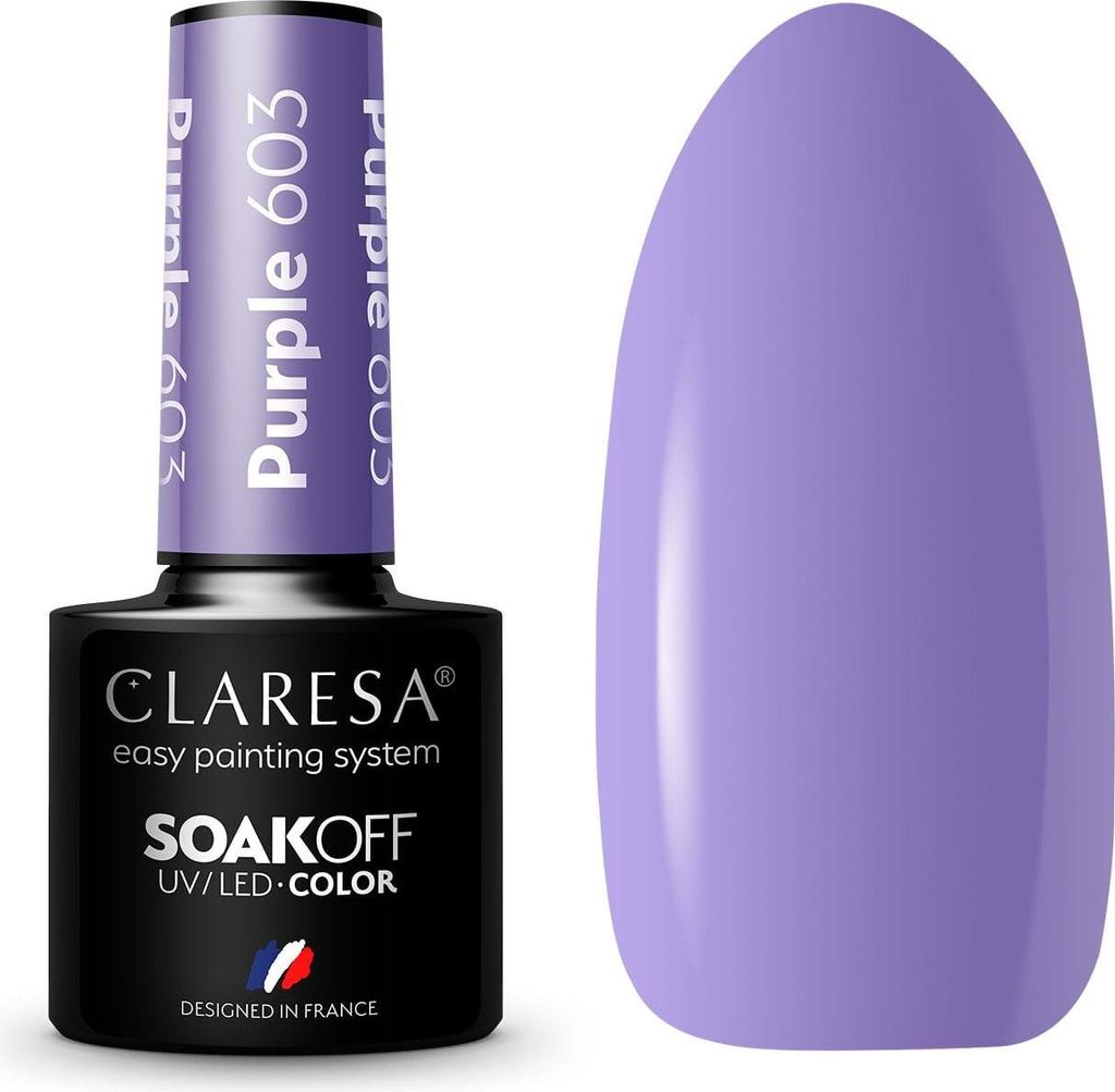 Claresa Hybrid-Nagellack LILA 603 -5g