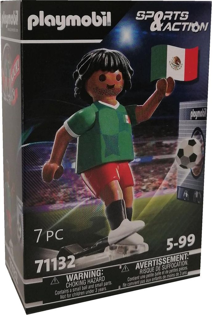 PLAYMOBIL 71132 Sports & Action Joueur de football 7,5 cm Image du produit 