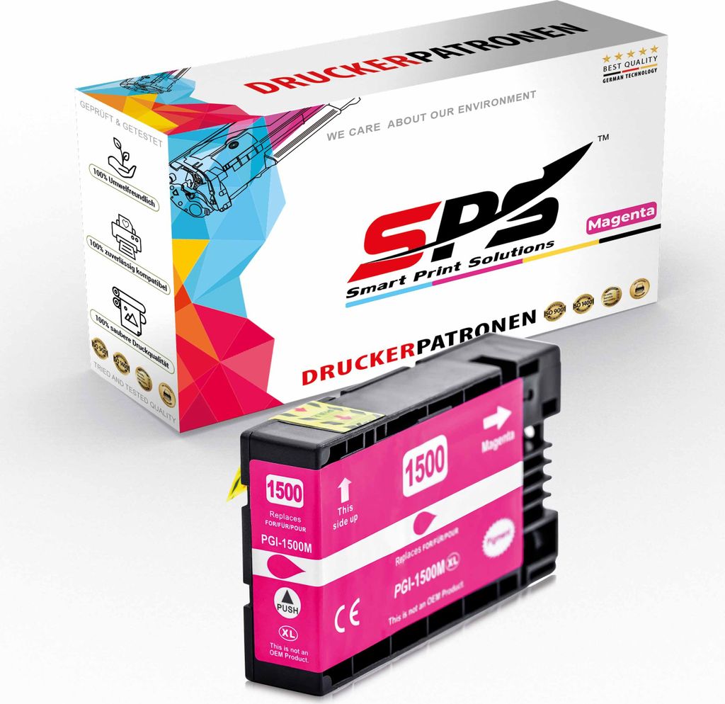 PGI-1500XLM Tintenpatrone Kompatibel für Canon Maxify MB 2150 | 1x Magenta