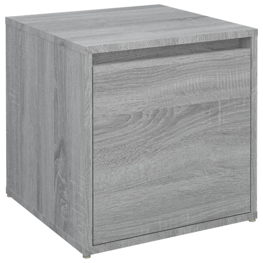 vidaXL Schubladenbox Grau Sonoma 40,5x40x40 cm Produktbild 