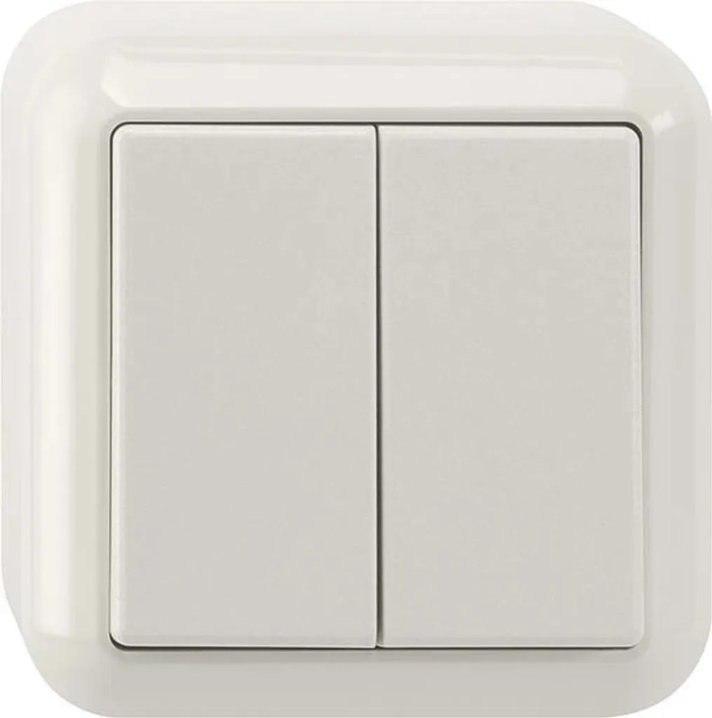 Interrupteur Merten MEG3115-8719 série M polaire blanc brillant Schneider