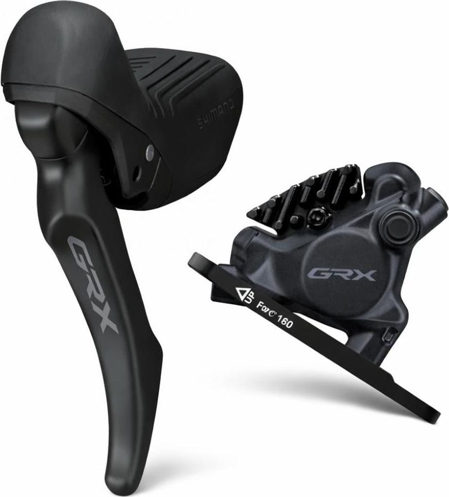 SHIMANO Scheibenbremse GRX BL-RX610/BR-RX410 links 1000 mm - kraftvolle Kontr...
