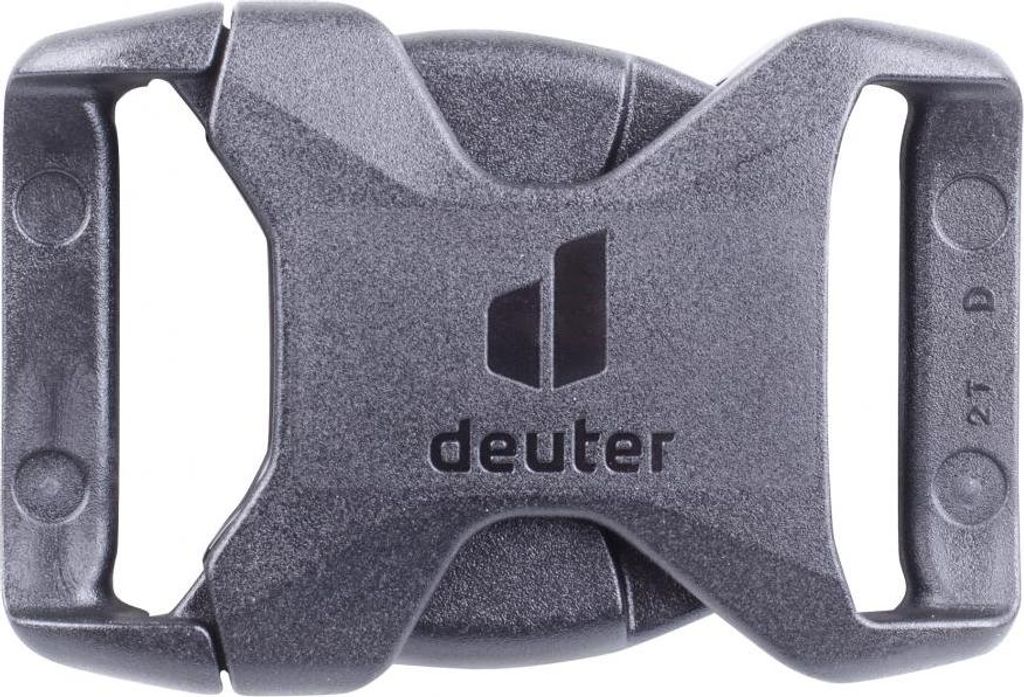 Deuter Schnalle S 30 mm Schwarz - Ersatz-Schnellverschluss für Rucksäcke