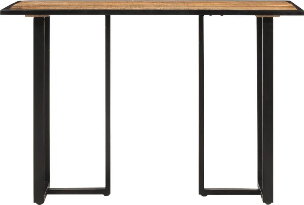 vidaXL Esstisch 110x55x75,5 cm Massivholz Mango