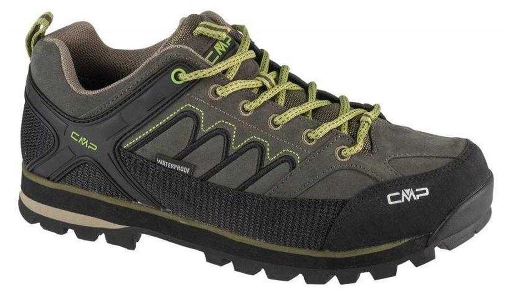 CMP - Mond Wanderschuhe für Herren, Wildleder, Niedrig geschnitten PP11776 (43 EU) (Grün)