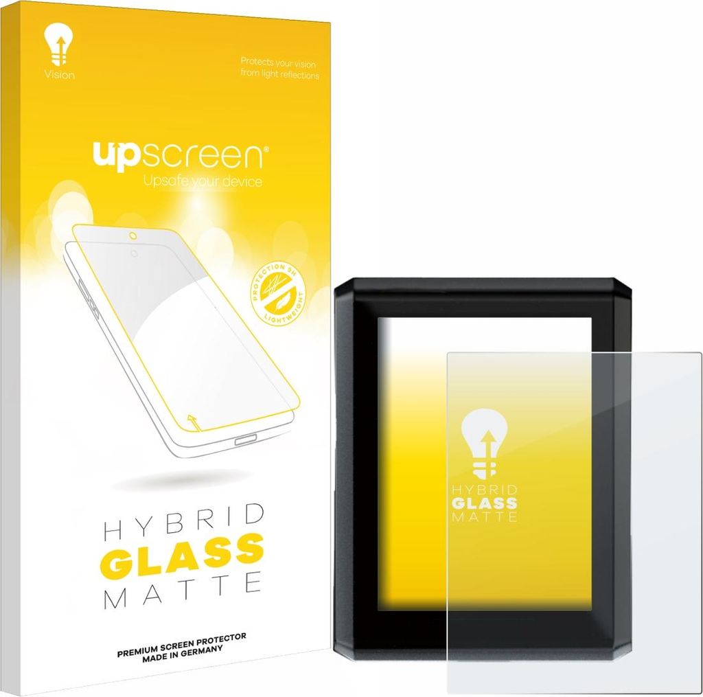 upscreen Entspiegelungs Schutzglas für Shimano SC-EN610 Schutzfolie Panzer Folie Glas Display Schutz matt