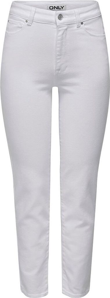 Only Emily Stretch Fit Cro790 Hochtaillierte Jeans Weiß 31 / 34 Frau Weiß 31