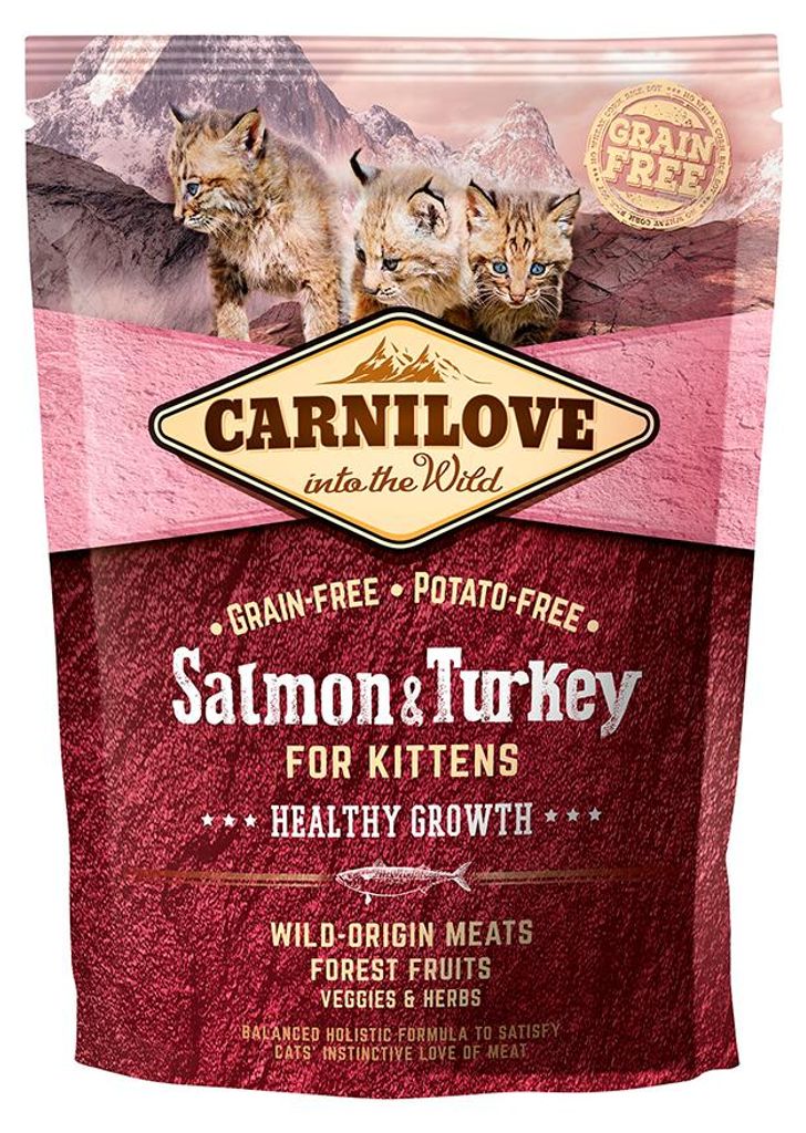 Carnilove 512232, Kätzchen, Lachs, Truthahn, 400 g, jede Image du produit 