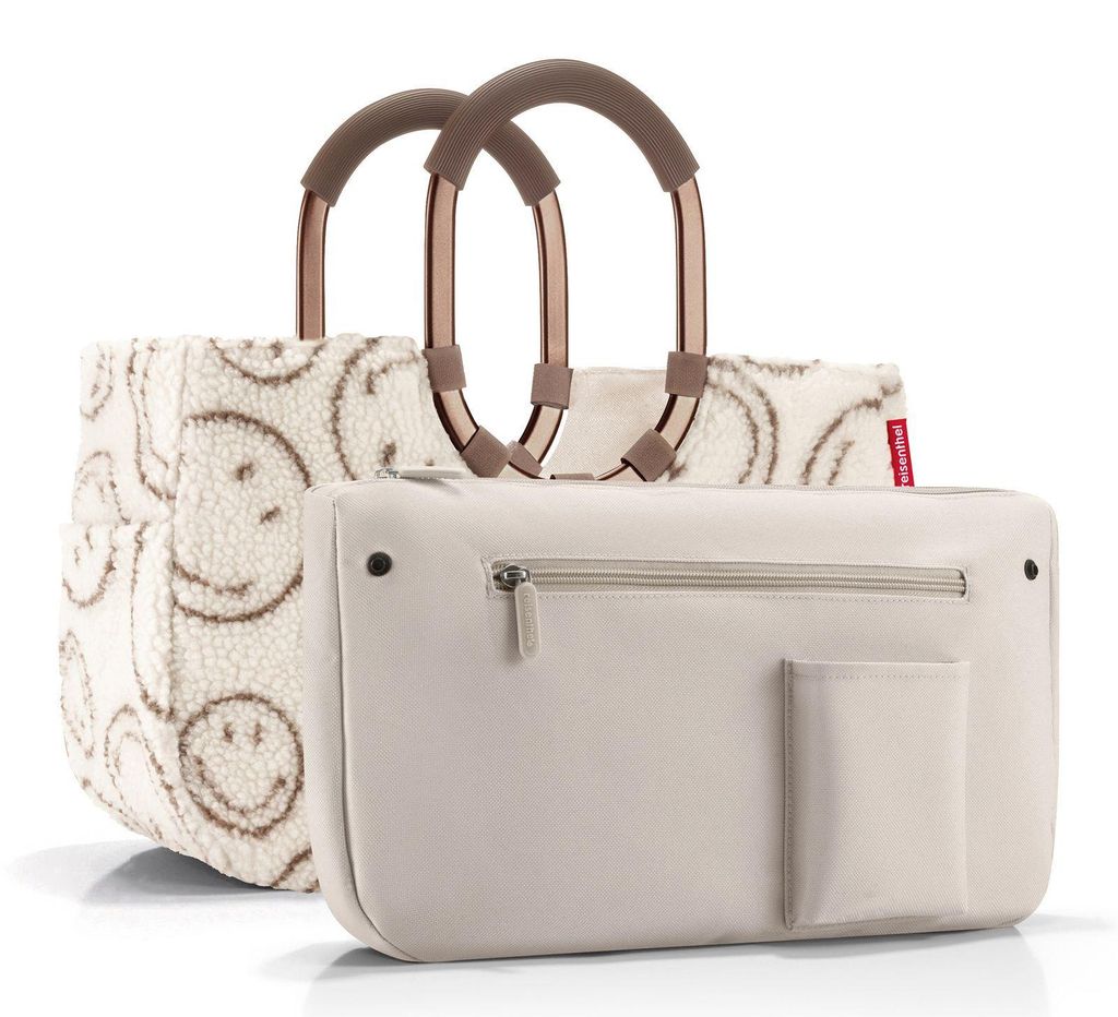 Reisenthel Loopshopper M, Bruin, Beige, Polyester, Productafbeelding 