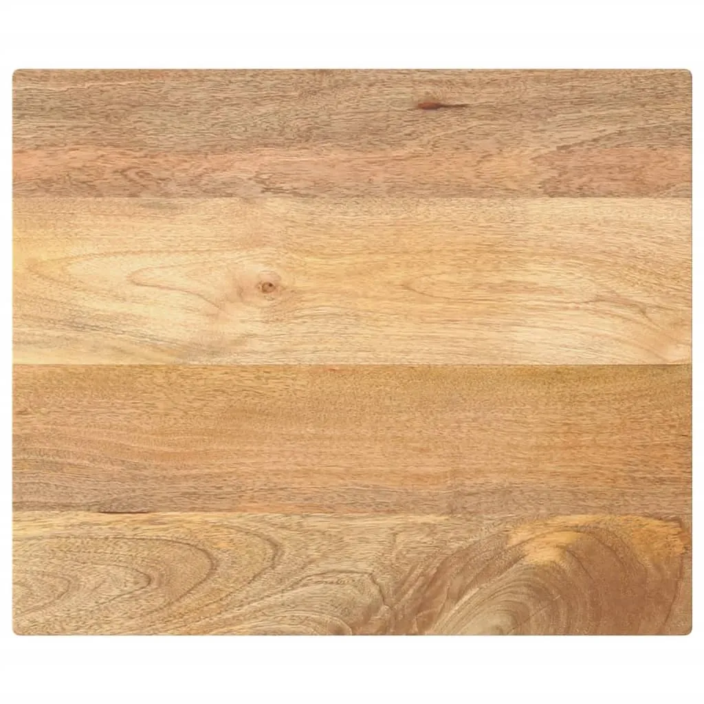 Top Tavolo Rettangolare 60x50 Mango Massiccio | Design Industriale
