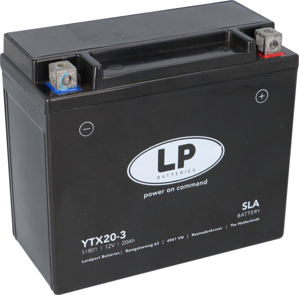 Batterie AGM SLA 12V 18Ah für Motorrad Startbatterie MS LTX20-3