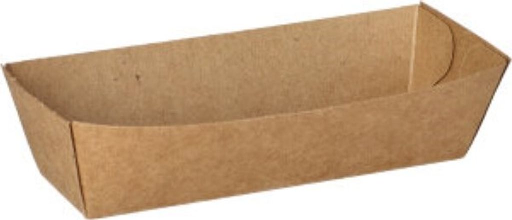 PAPSTAR Snacktrays "pure" 3x3 cm, braun, ideal für Snacks | Folie (50 Stück)