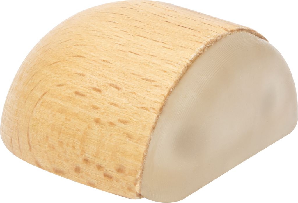 WAGNER Bodentürstopper WOOD - 40 x 40 x 34 mm, Buche massiv, selbstklebend, rückstandslos entfernbar - 15509411