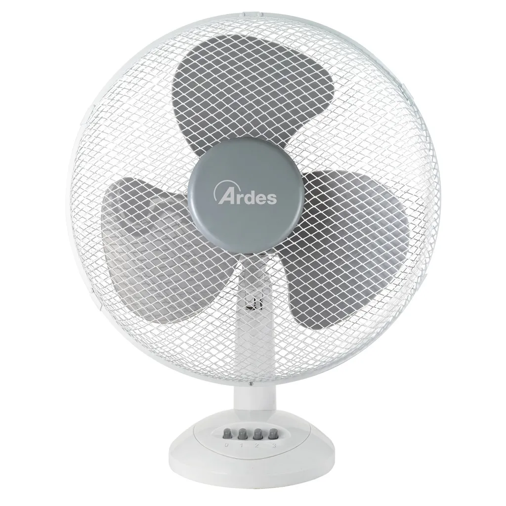Ventilateur Oscillant Ardes AR5BR40 Blanc et Gris - Diamètre 40cm Puissant
