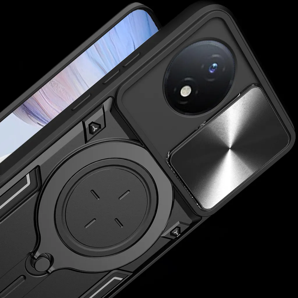 Magnetico Cover per Xiaomi POCO X4 Pro 5G, con Anello