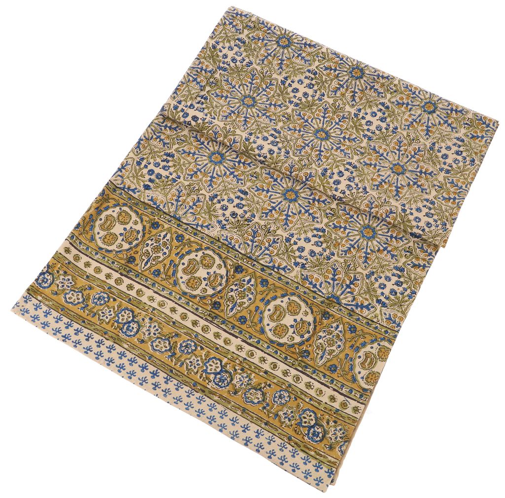 Blockdruck Tagesdecke, Bett & Sofaüberwurf, Produktbild 