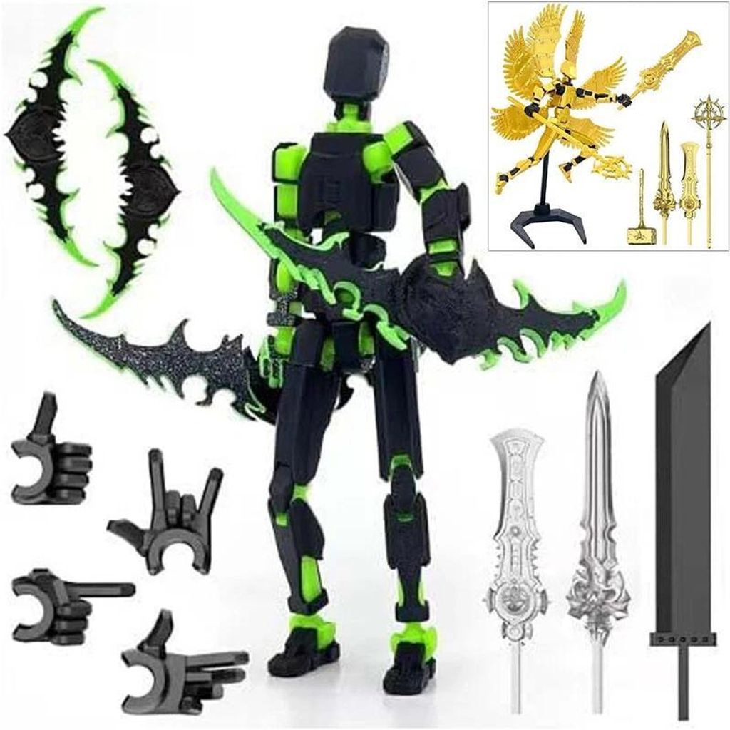 T13 Action Figure Titan 13Action Figure Robot Action Figure 3D Printed Action DE