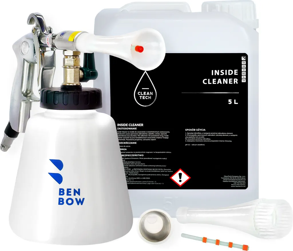 Sistema Benbow PRO 004 Blue Storm Kit 6 Pezzi con CleanTech 5L