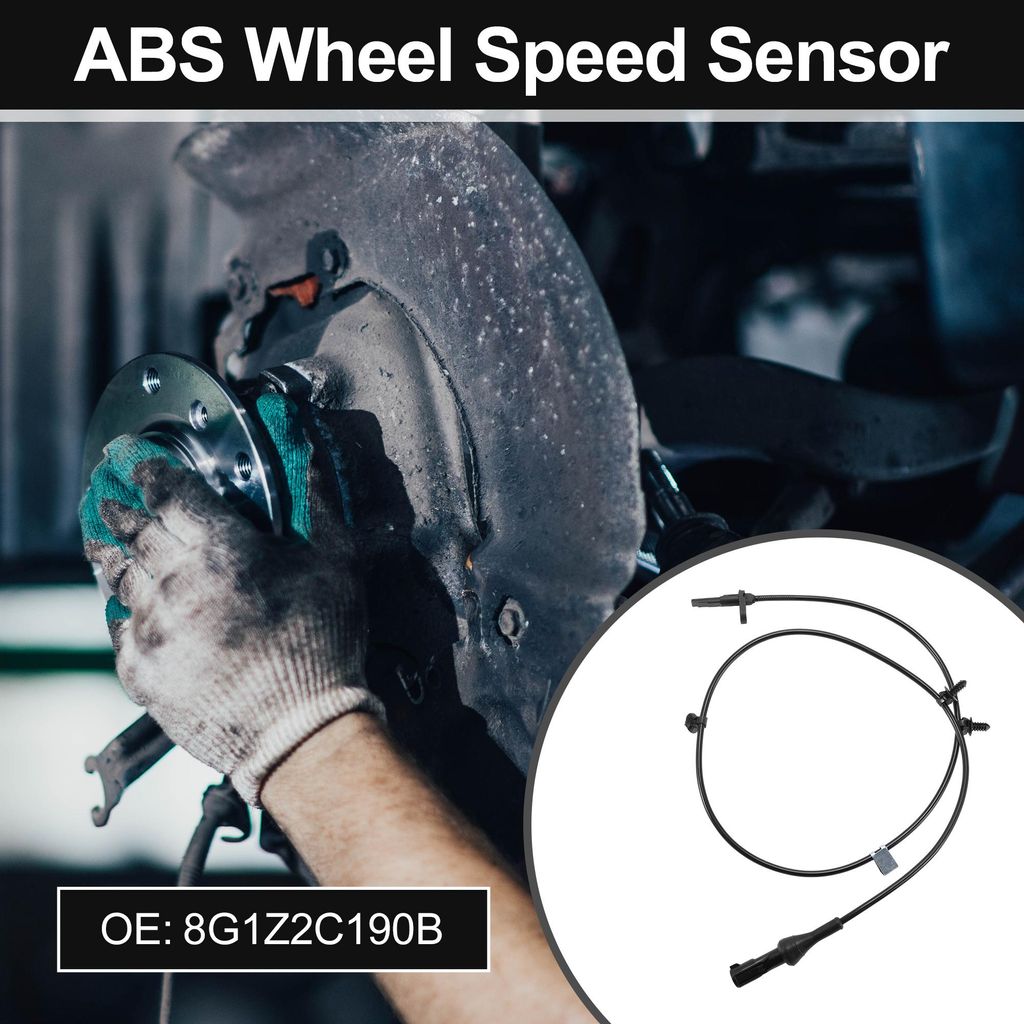 ABS Raddrehzahlsensor hinten links ABS Sensor Antiblockiersystem Sensor Nr. 8G1Z2C190B für Ford Taurus 2008-2009