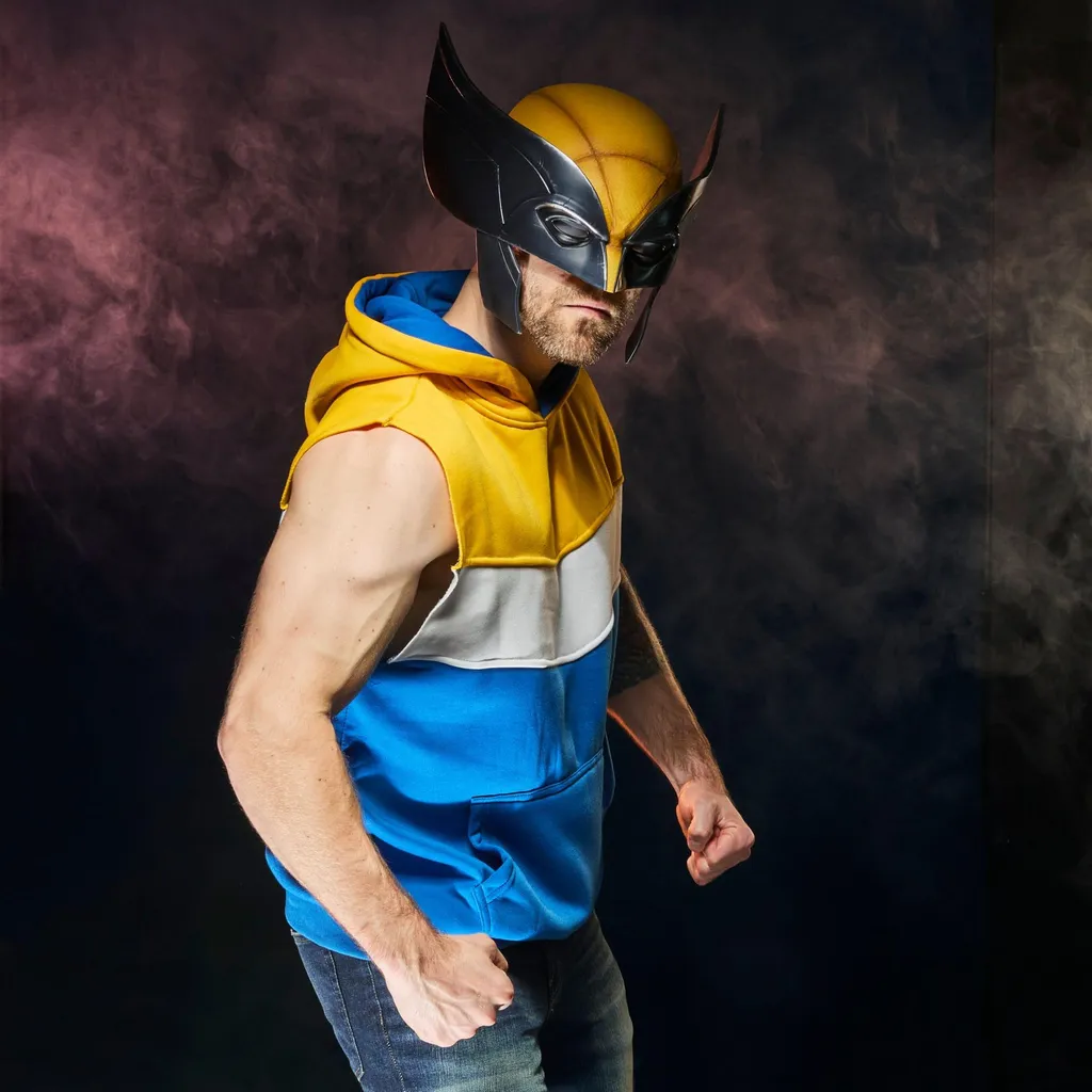 Casque Wolverine Marvel Legends - Réplique Taille Réelle Masque Mutant - 3