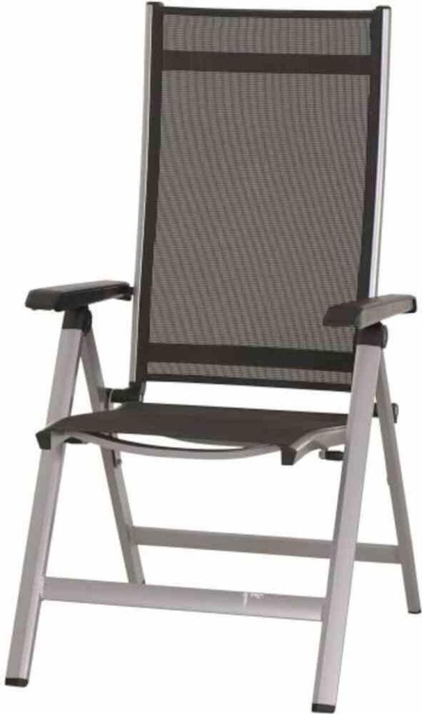 Siena Garden Klappsessel Tesoro silber Produktbild 