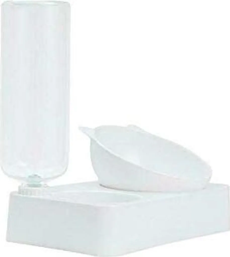Dispenser Cibo e Acqua 2 in 1 per Animali: Idratazione Costante