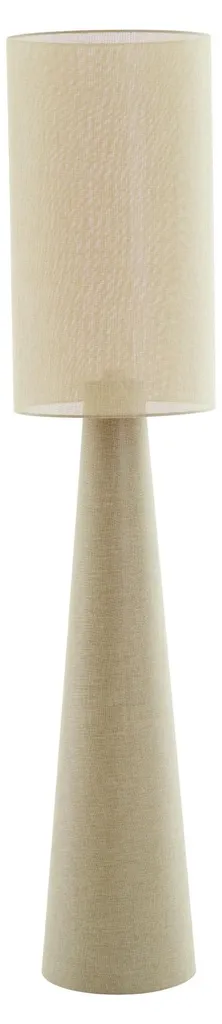 Lampadaire Micky Light & Living vert en textile E27 - Réf 1891981 - 150cm