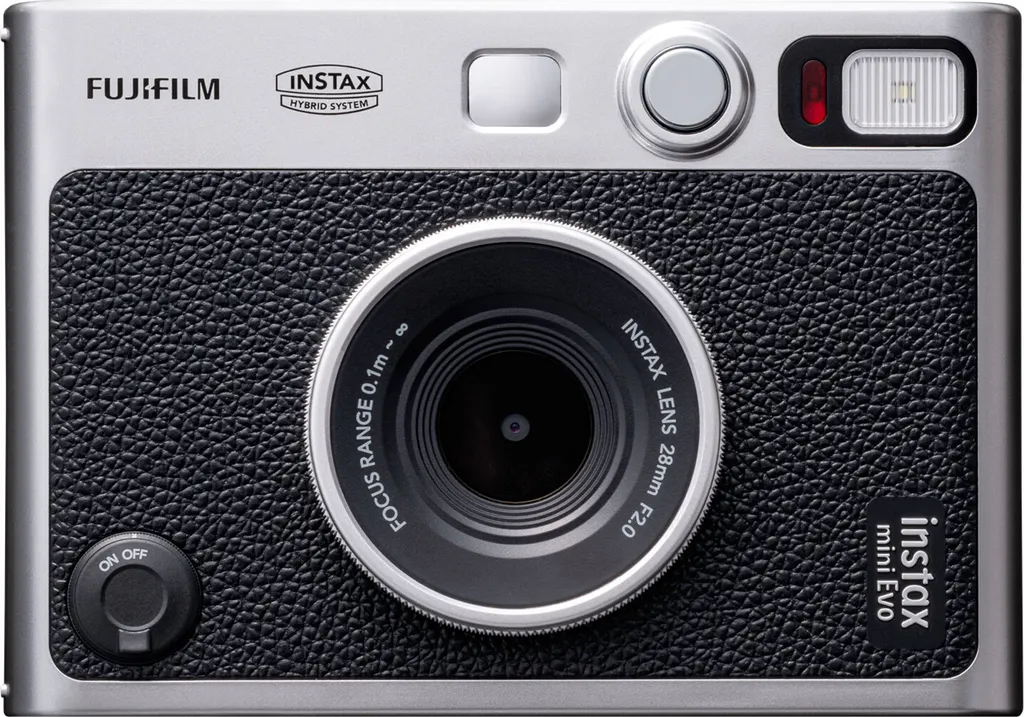 Fujifilm Instax Mini Evo Noir - Appareil Photo Hybride au Design Rétro
