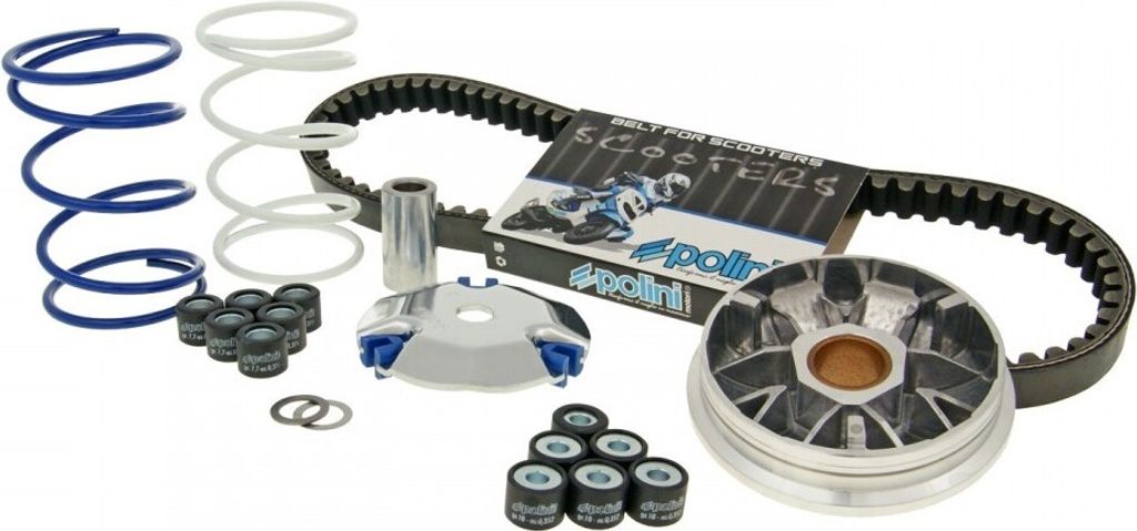 Polini Variator Speed Control ECO KIT kompatibel mit Honda Bali, Peugeot SV GEO SFX Zenith Shadow Herkules Limbo SXR NA MA Sachs BSV 50 ccm