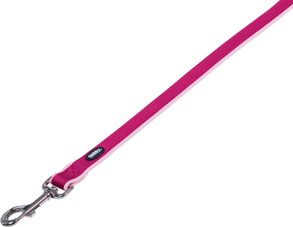 Nobby 80527-64, Hund, Standardleine, Pink, Band, himbeere, Produktbild 