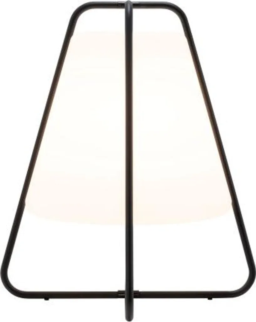 Lampada LED Teepee Zafferano Nera: Libertà Senza Fili per Esterni