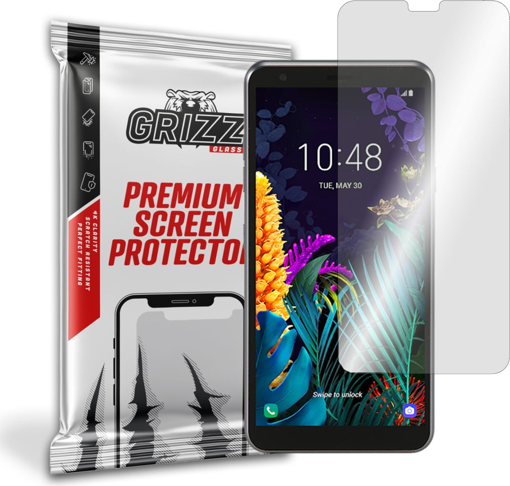 Hybriertes Glas GrizzGlass HybridGlass für LG X2 2019