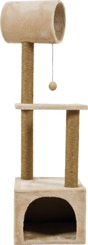 Arbre à chat avec trois plateformes Zolux Trio beige pour salon