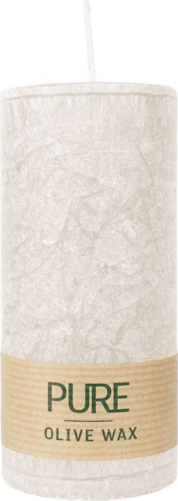 100% PURE, OLIVE WAX, vegane Stumpenkerze, Sahara, WENZEL, Produktbild 