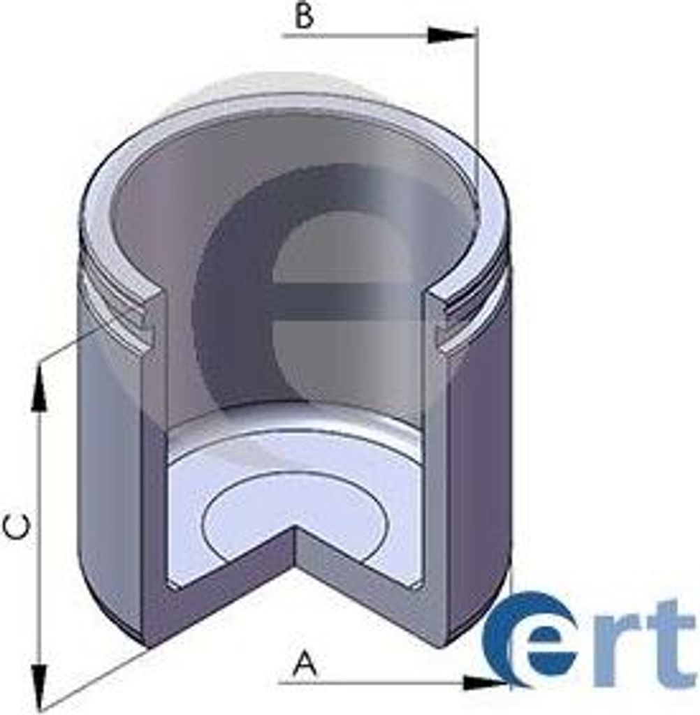 ERT 151060-C Kolben, Bremssattel OE kompatibel mit Interstar, Arena, Movano, Master, Trafic