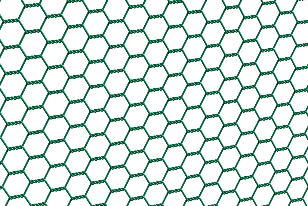 Alberts 614256 Grillage Hexagonal Vert 25x25mm H100cm Longueur 25m
