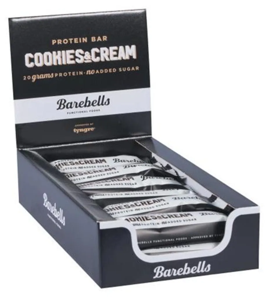 Barres protéinées Barebells Cookies et Cream pour Récupération Sportive