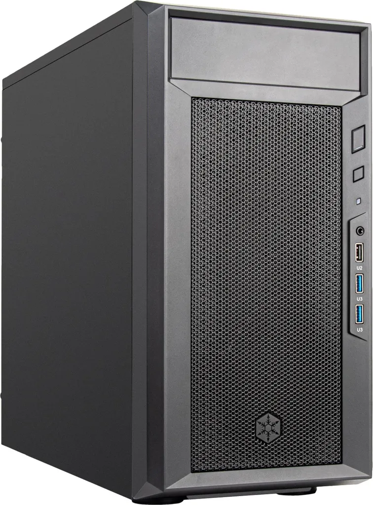 Case SilverStone SST-FA311-B FARA 311: Micro-ATX Mesh per Alte Prestazioni