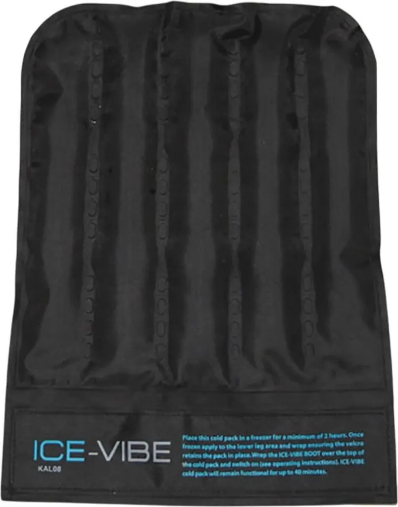 Horseware Ice-Vibe Cold Packs Genou 6 paires Black Aqua pour chevaux