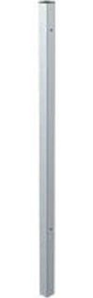 Zaunsystem Madrid Klobenpfosten für Doppeltor-anthrazit metallic-1550 mm-750 mm