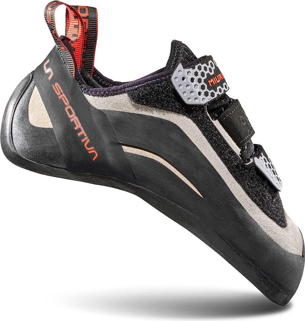 Miura VS Woman, Climbing, Woman, Shoes, Climbing Shoe, W00R22 White/Cherry Tomato, 36.5 - La Sportiva