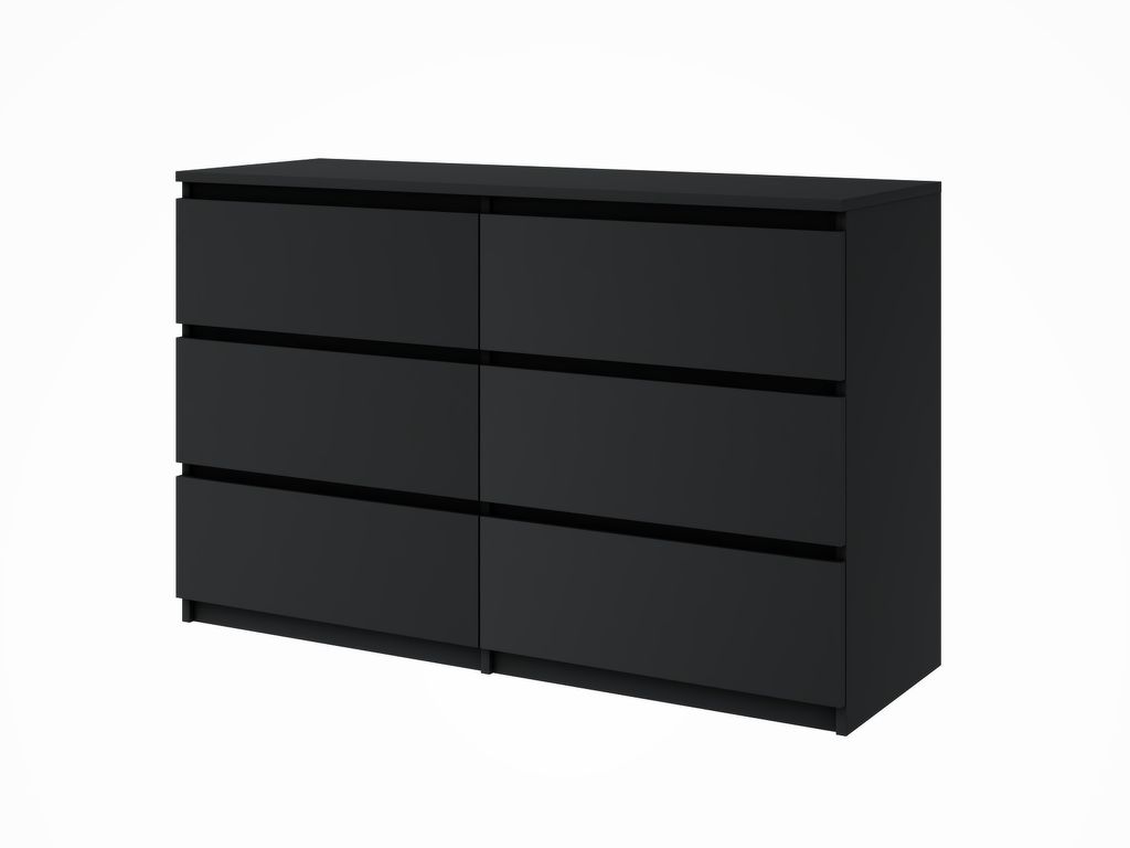 Kommode mit 6 Schubladen Sideboard Schrank Anrichte Produktbild 