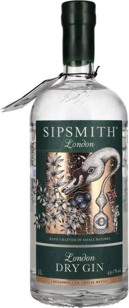 Sipsmith London Dry Gin 44,1 % 1,00 lt.