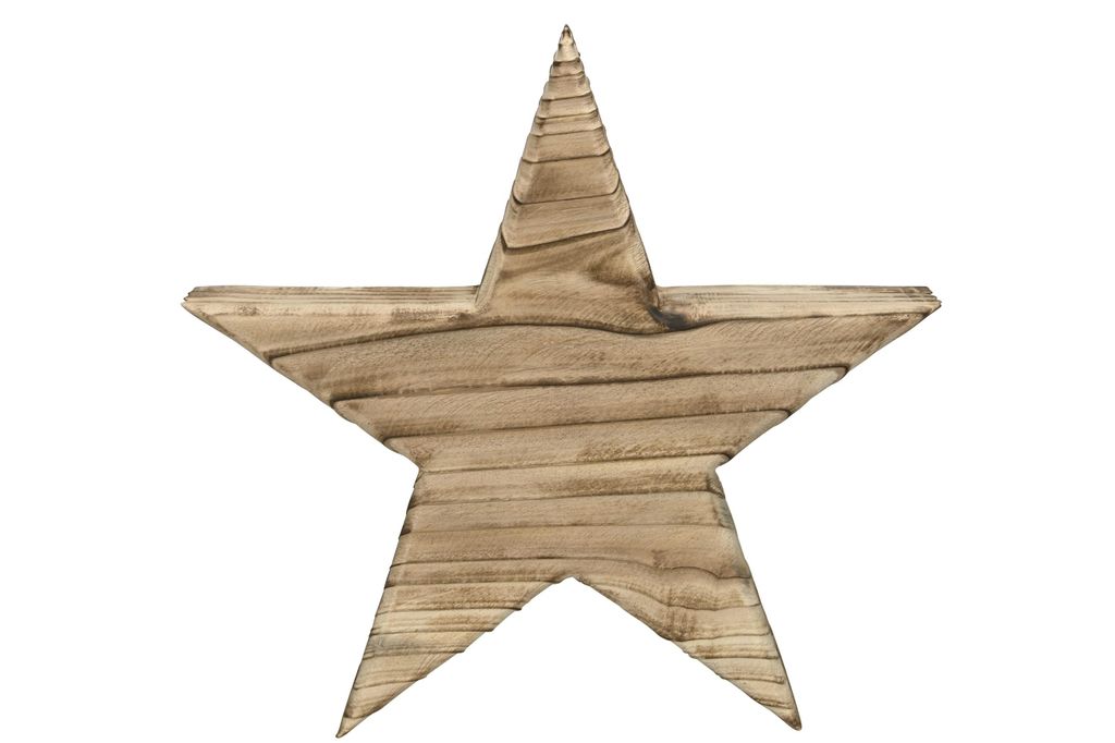 Holz Stern Dekostern zum Stellen 40x8cm H40cm Advent Winter Weihnachten Tisch Fenster Aufsteller Dekoration