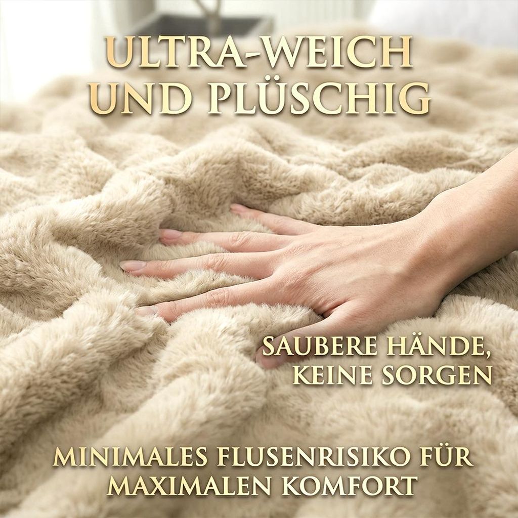 Kamel Kuscheldecke Plüsch Sofa Decke Super Soft Wohndecke