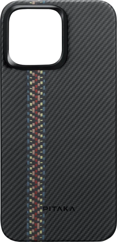 Protection iPhone 15 Pro Max en Fibre d'Aramide Pitaka MagEZ 4 Rhapsody