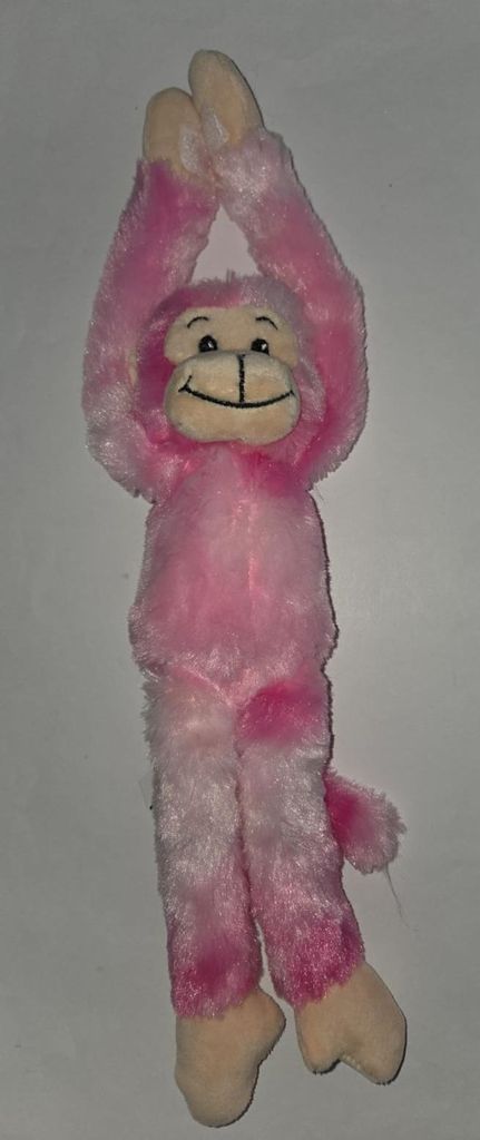 Plüschtier Affe 37 cm, rosa, Hängeaffe Affen Hängeaffen Produktbild 