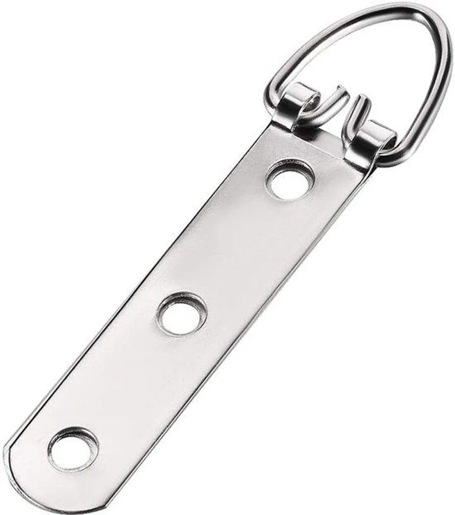 Attaches tableaux anneaux en D 90mm lot de 10 pour cadres lourds