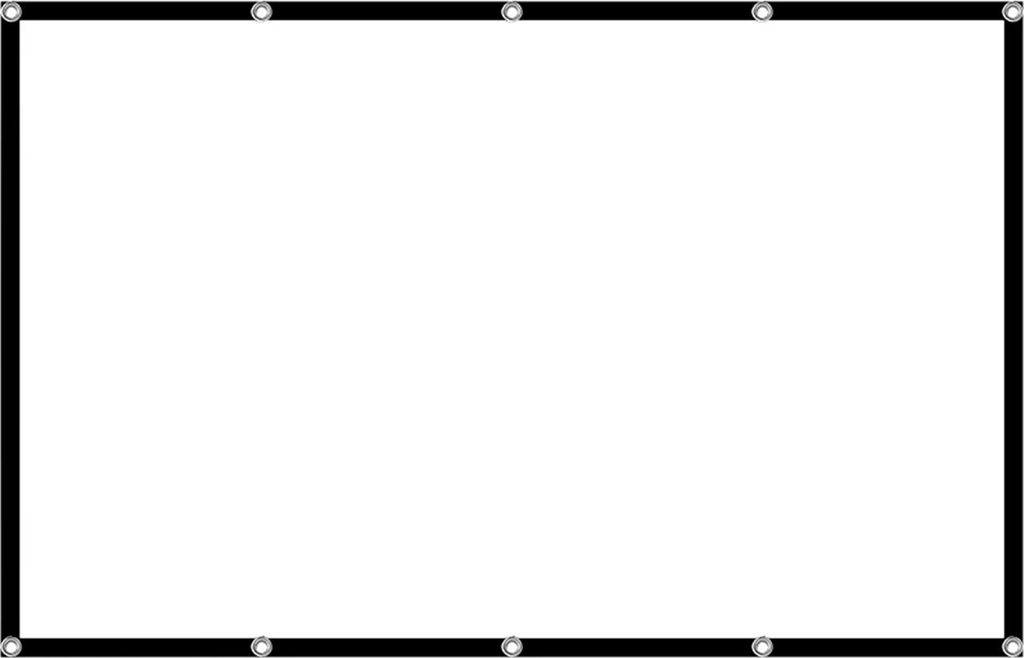aqxreight 16: 9 Přenosné promítací plátno HD s domácím Obrázek produktu 
